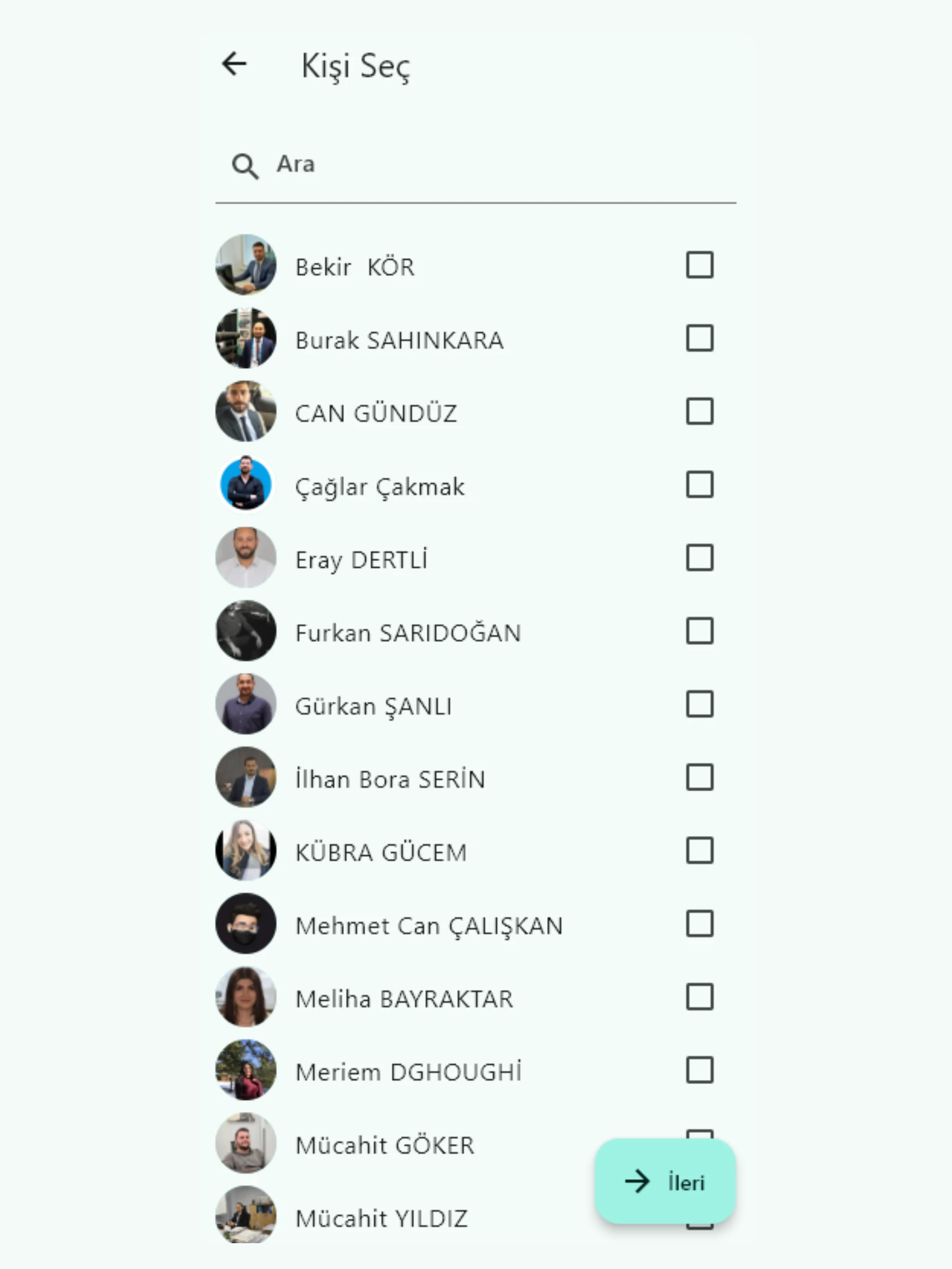 Meetlys screenshot